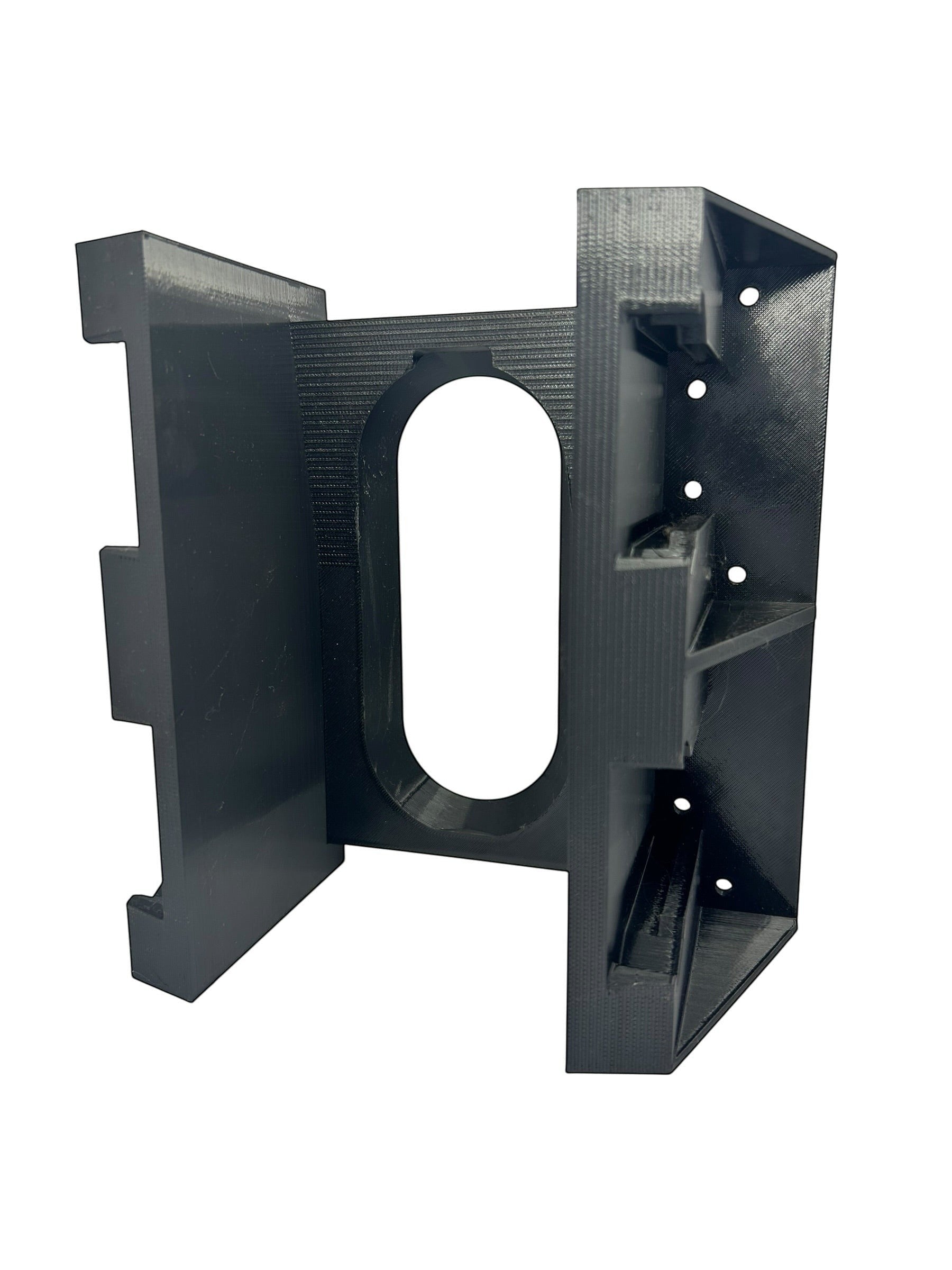 Cold Composites M18 Battery Holder Attachment, black composite, holds 4 batteries, modular design