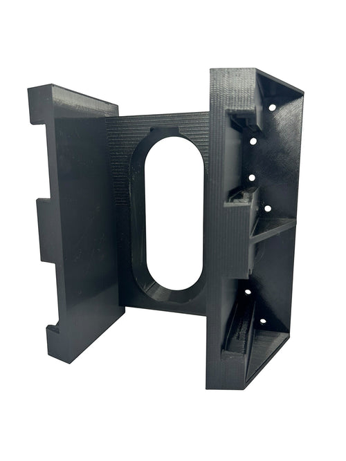 Cold Composites MagLug M18 battery holder attachment, black composite, holds 4 batteries, modular design.
