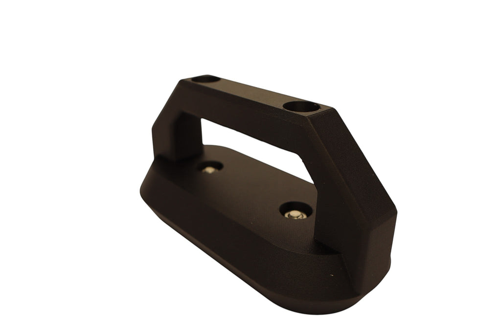 Cold Composites MagLug modular magnetic handle, black, impact-resistant construction, 150 lb pull force.