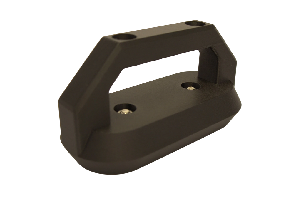 Cold Composites MagLug modular magnetic handle in black, 150 lb pull force, impact-resistant construction.