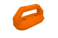 Cold Composites MagLug modular magnetic handle in bright orange, 150 lb pull force, impact-resistant construction.