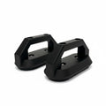 Cold Composites 2x MagLug modular magnetic handles, black carbon fiber composite, 300 lb capacity, ergonomic design.